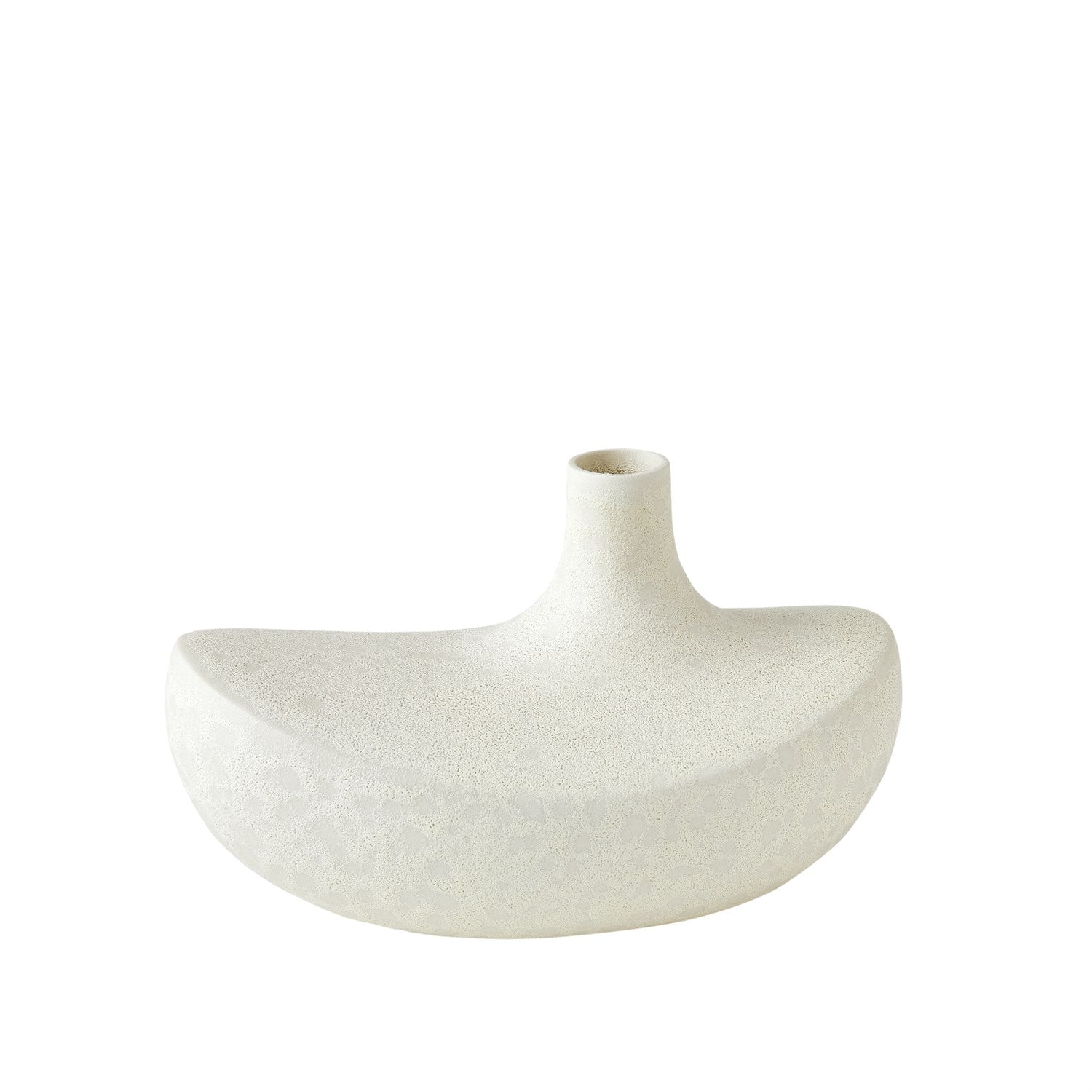 Global Views White Solis Vase