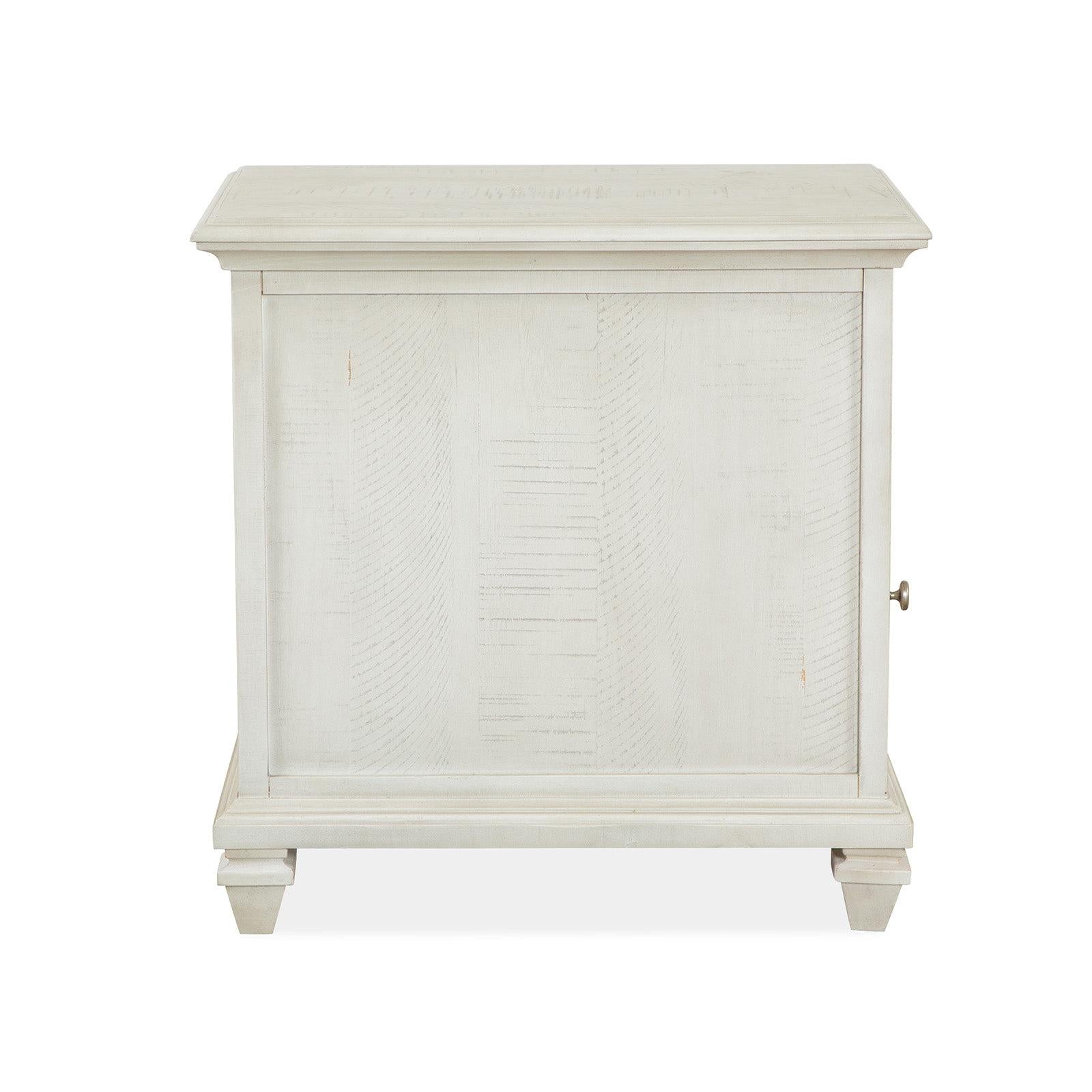 Magnussen Home Newport Alabaster End Table