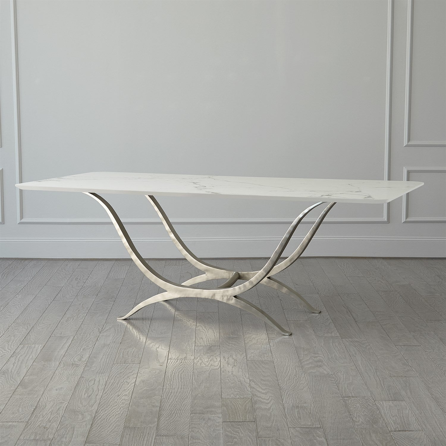 Global Views Chorda Round Dining Table 84"