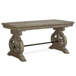 Magnussen Home Tinley Park Dove Tail Grey Writing Desk