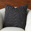 Global Views Beaded Palm Leaf Pillow