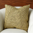 Global Views Beaded Palm Leaf Pillow