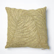 Global Views Beaded Palm Leaf Pillow