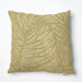 Global Views Beaded Palm Leaf Pillow - Khaki