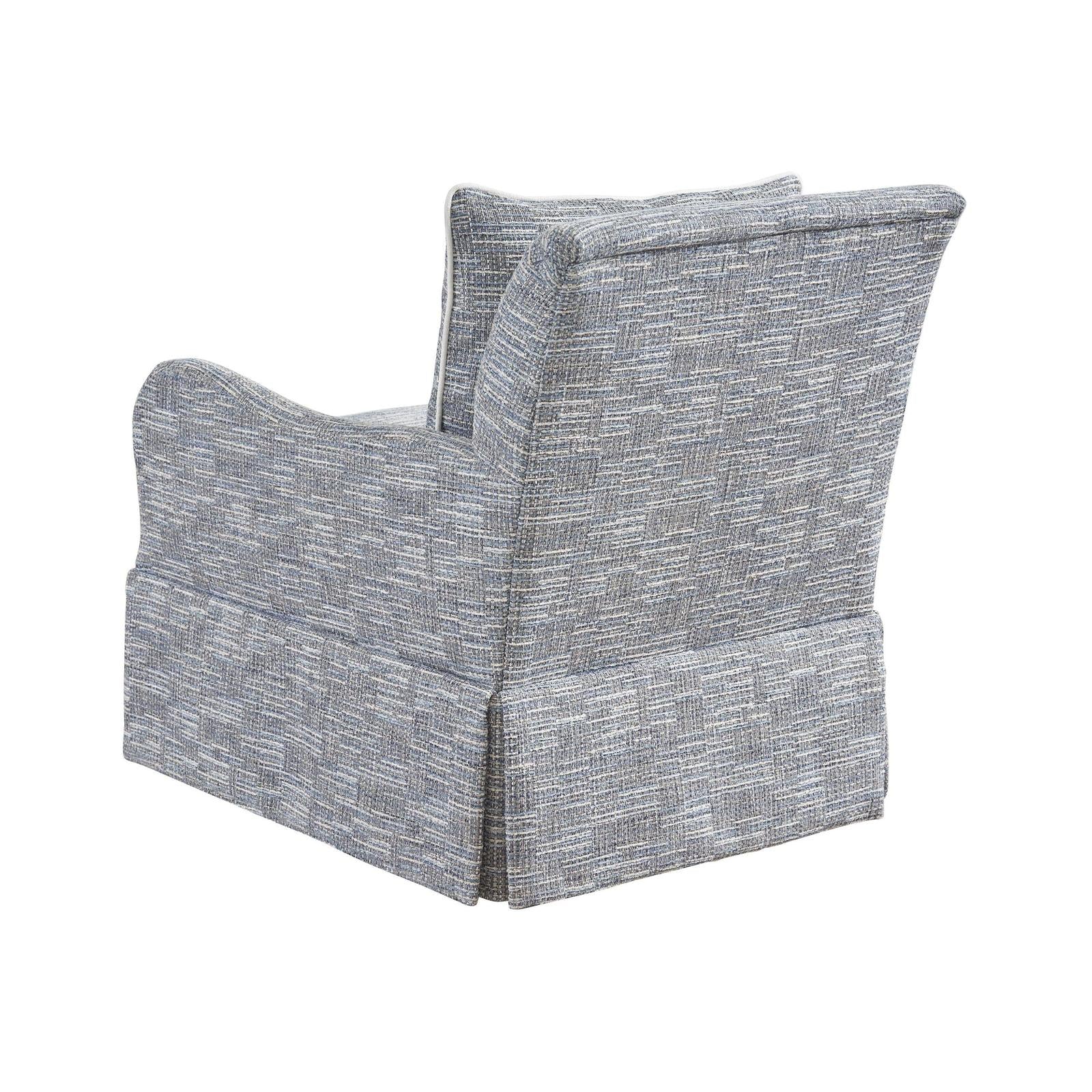 Lexington Rendezvous Palm Frond Swivel Chair