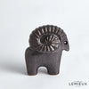 Global Views Matte Antique Bronze Ram Sculpture