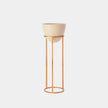 Global Views Wise Egg Antique Gold Leaf Planter
