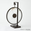 Global Views Black Bronze Anya Clock by Ashley Childers