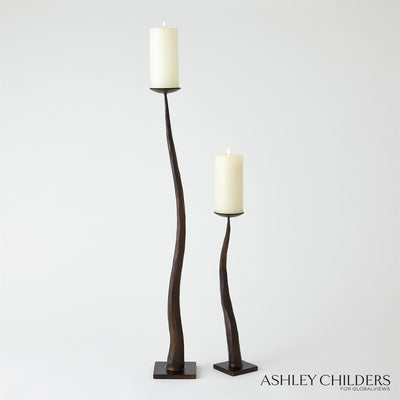 Global Views Chiseled Candle Holder by Ashley Childers