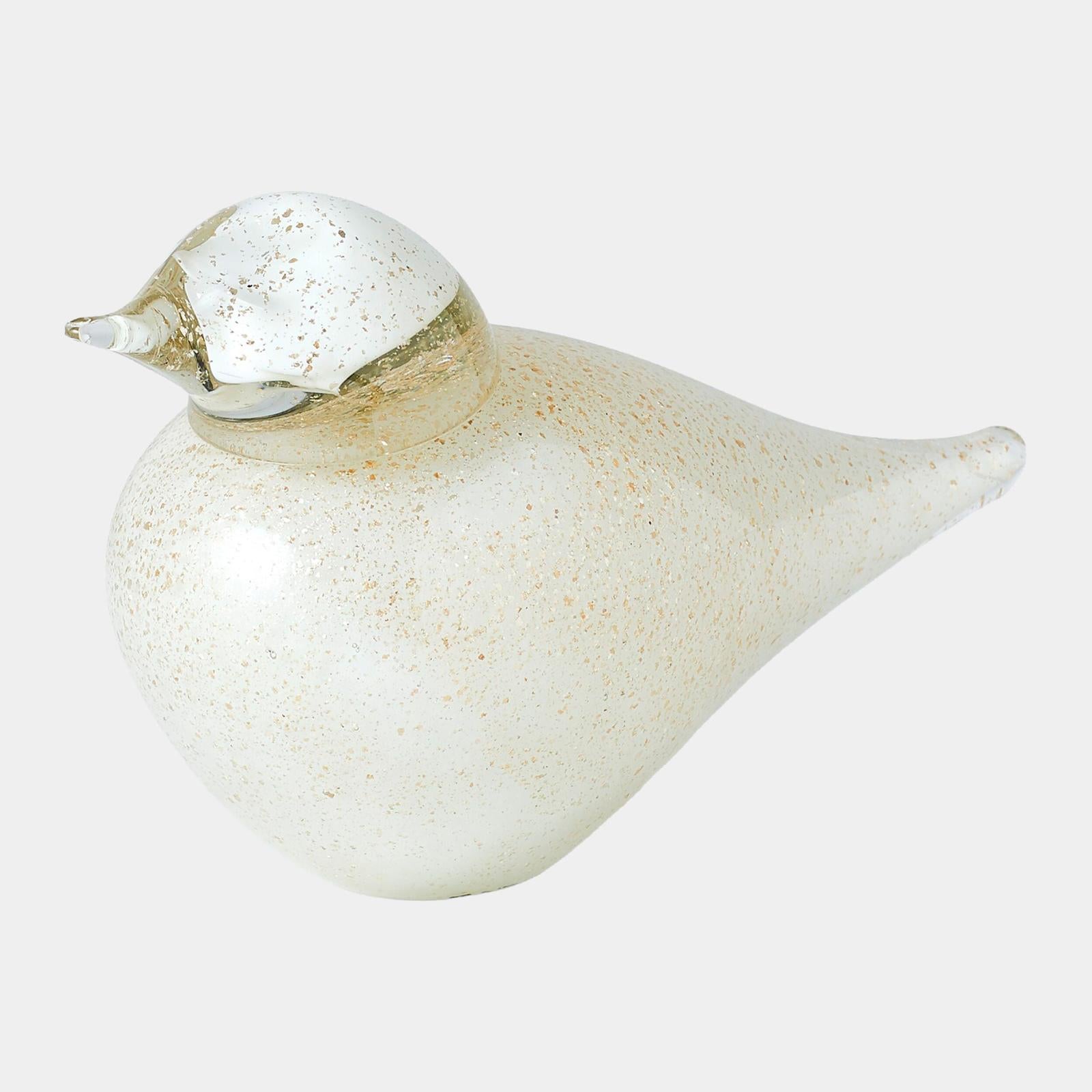 Global Views Granilla Glass Bird