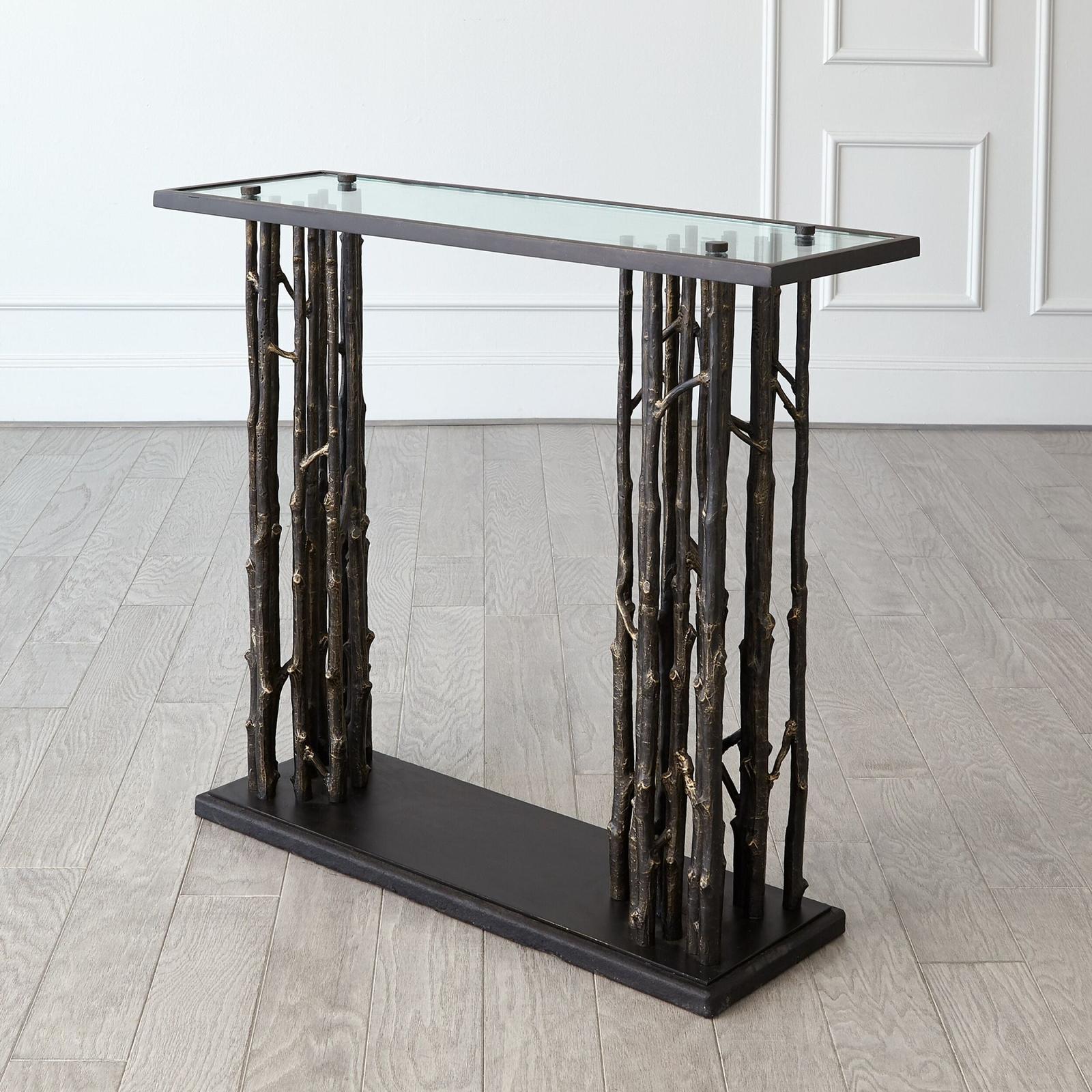 Global Views Grove Bronze Console