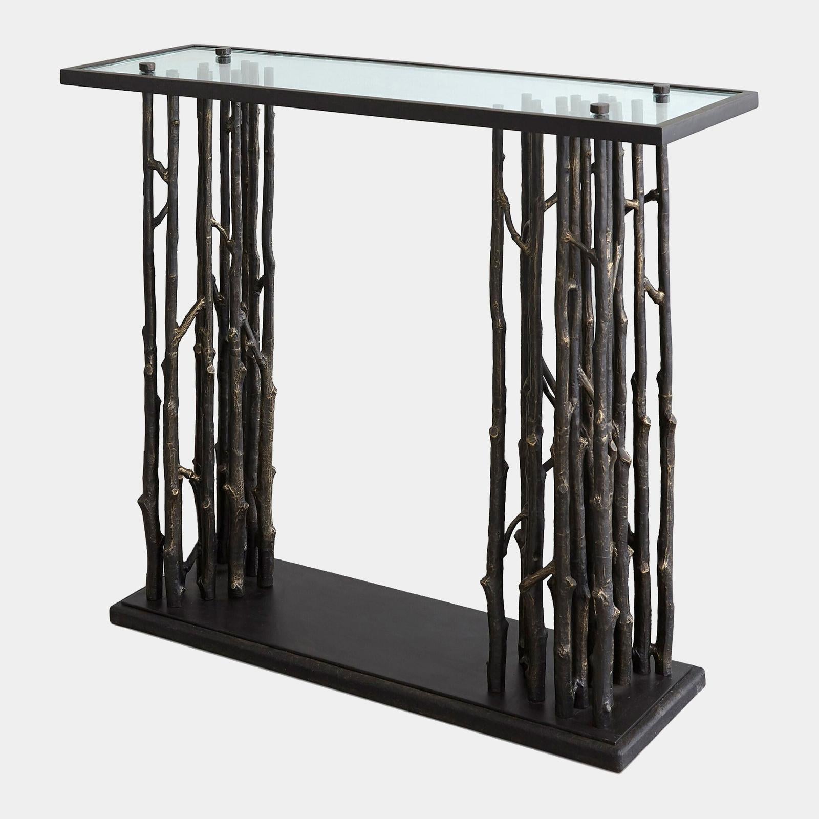 Global Views Grove Bronze Console