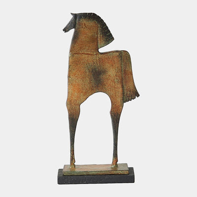 Global Views Trojan Horse Sculpture