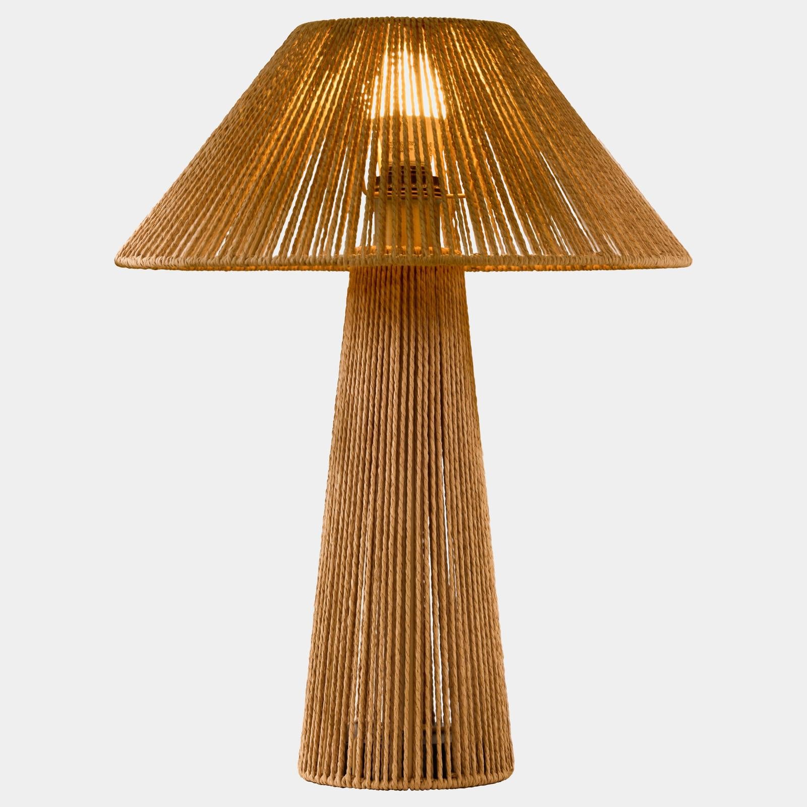 Global Views Tethered Rope Lamp