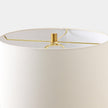 Global Views Grooved Marble Lamp