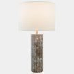 Global Views Grooved Marble Lamp