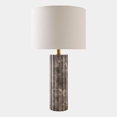 Global Views Grooved Marble Lamp