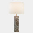 Global Views Grooved Marble Lamp