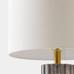 Global Views Grooved Marble Lamp