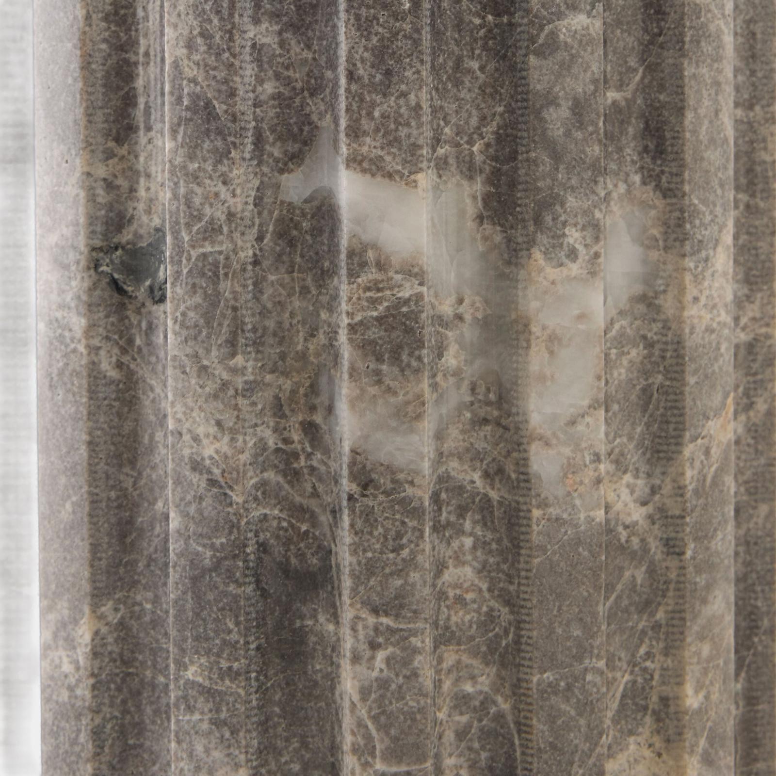 Global Views Grooved Marble Lamp