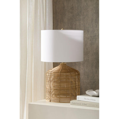 Global Views Bliss Rattan Natural Lamp
