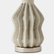 Global Views Dom Wave Ceramic Lamp