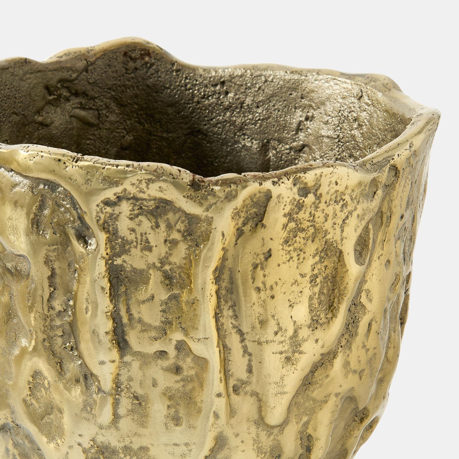 Global Views Fucina Brass Pot