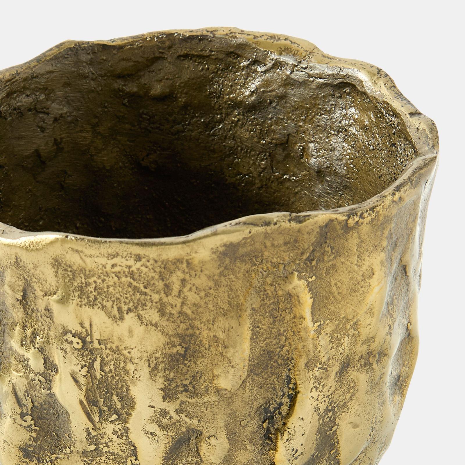 Global Views Fucina Brass Pot