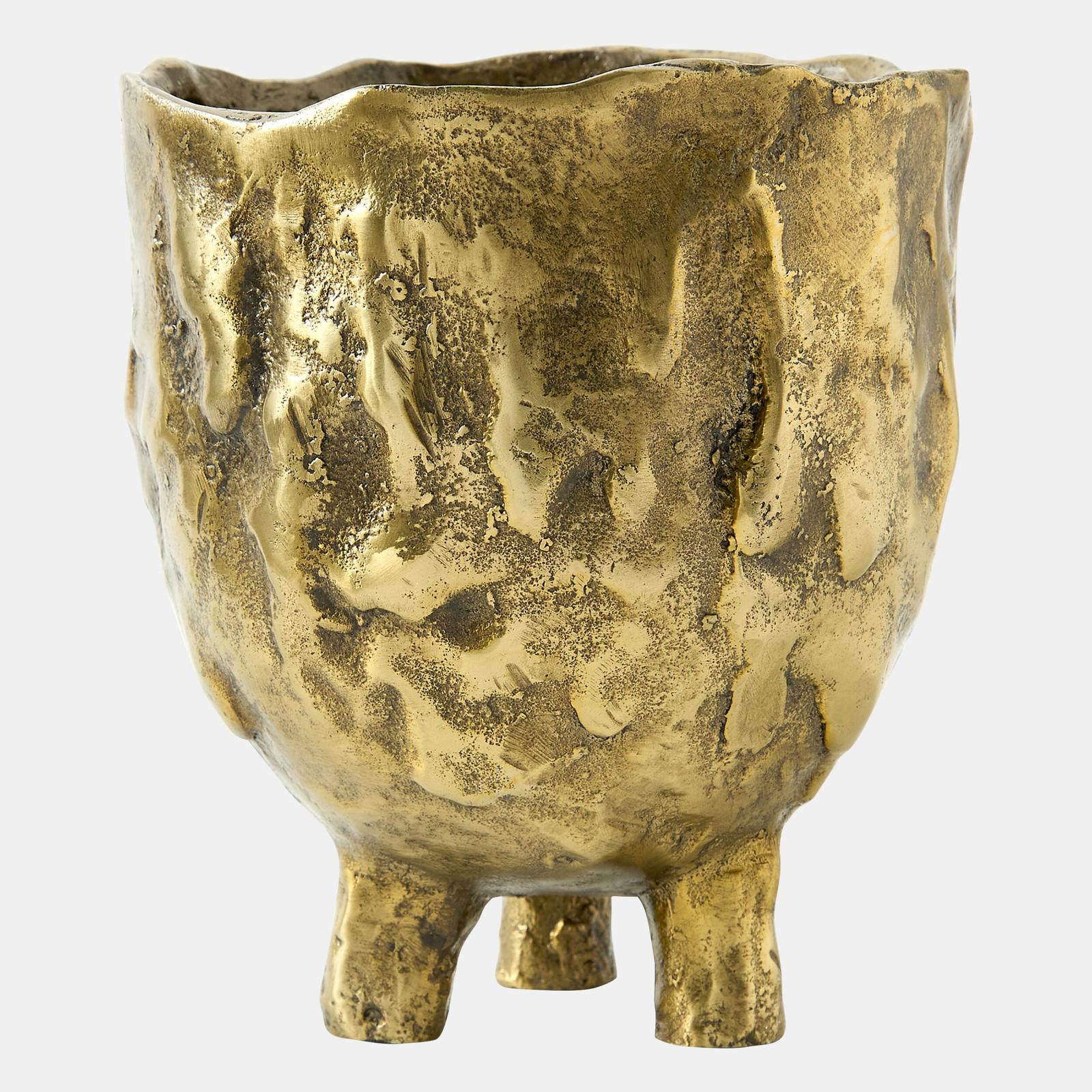 Global Views Fucina Brass Pot