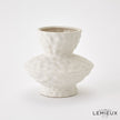 Global Views Volcanic White Antoine Vase