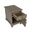 Magnussen Home Lancaster Dovetail Grey End Table