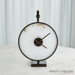 Global Views Black Bronze Anya Clock by Ashley Childers