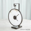 Global Views Black Bronze Anya Clock by Ashley Childers