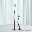 Global Views Chiseled Candle Holder by Ashley Childers