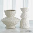 Global Views Volcanic White Antoine Vase