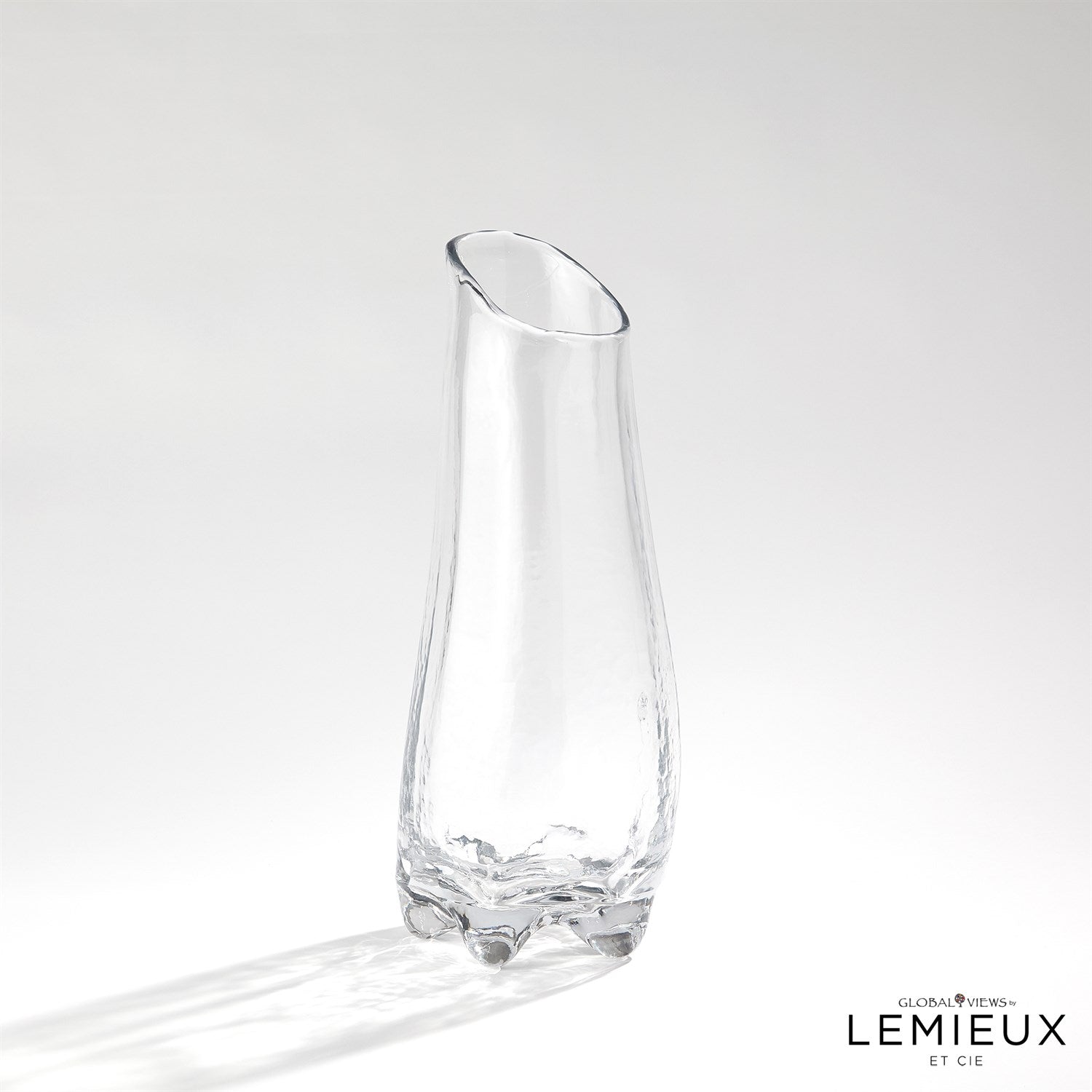 Global Views Clear Fleur de Verre Clearance