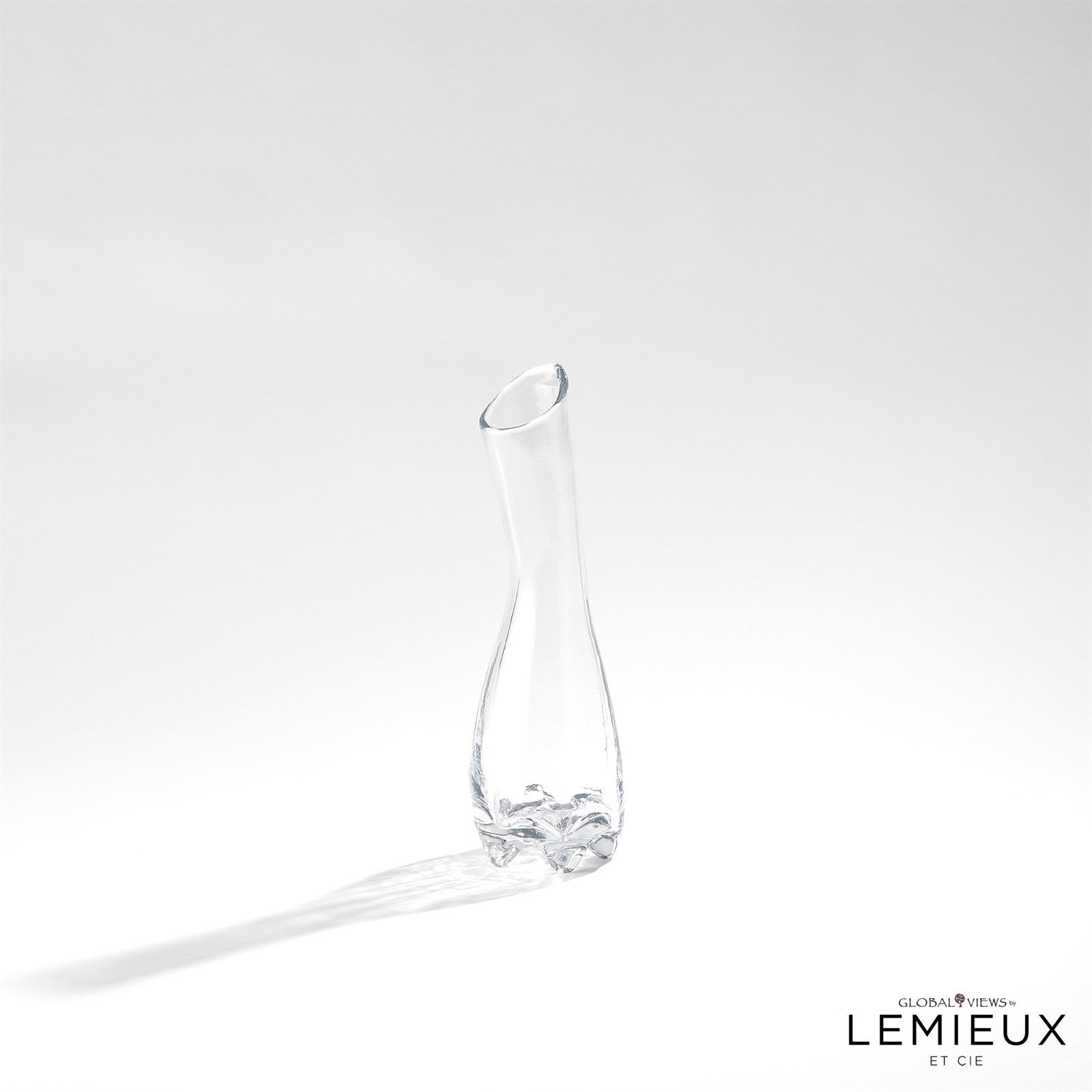 Global Views Clear Fleur de Verre Clearance
