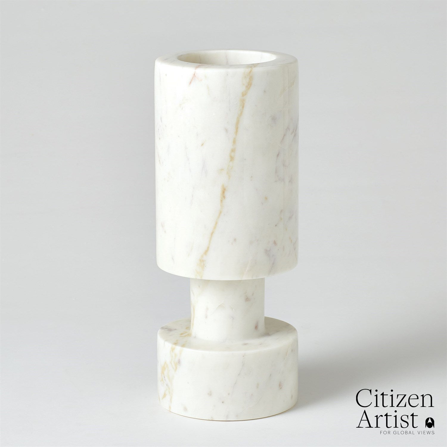 Citizen Artist for Global Views Marble Luc Vase
