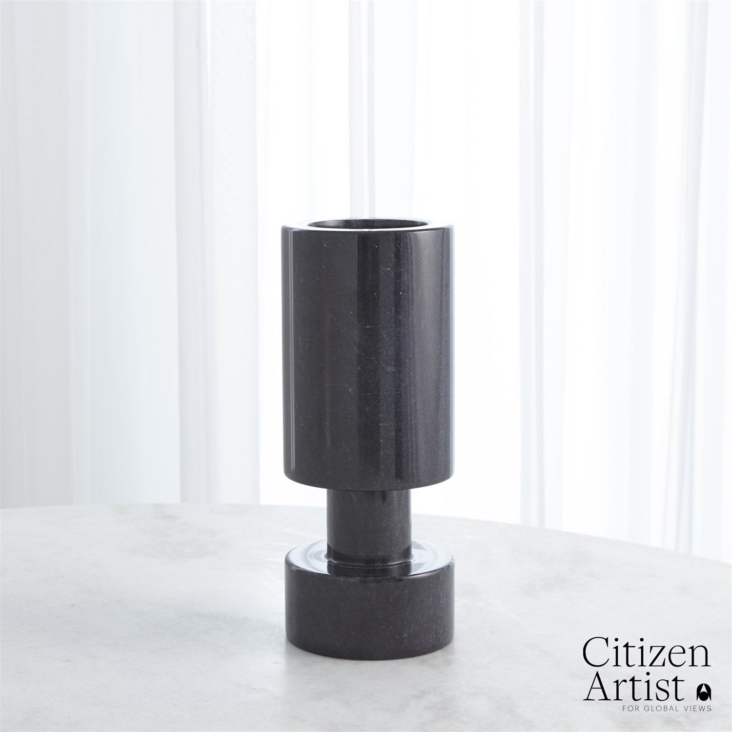 Citizen Artist for Global Views Marble Luc Vase