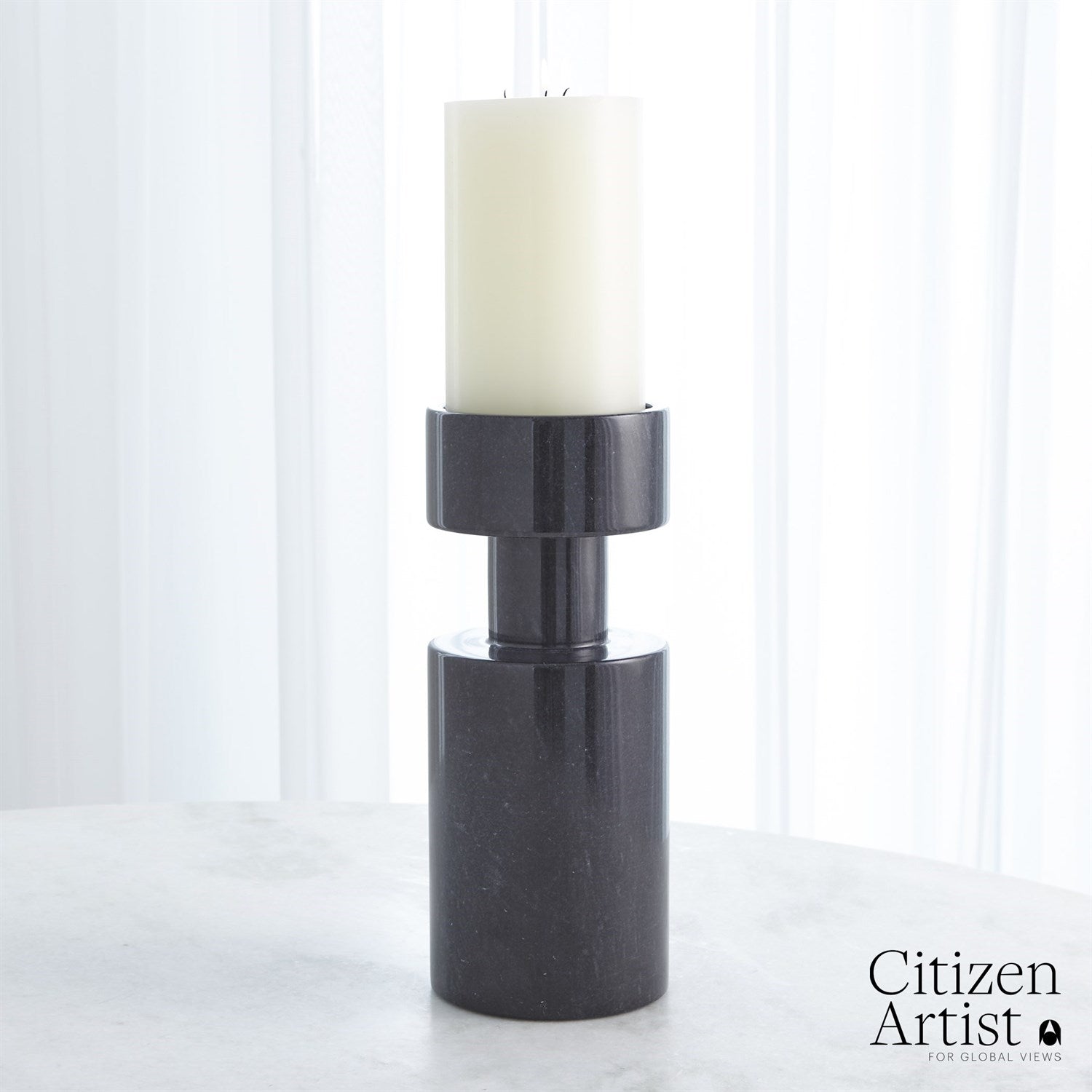 Citizen Artist for Global Views Marble Luc Vase