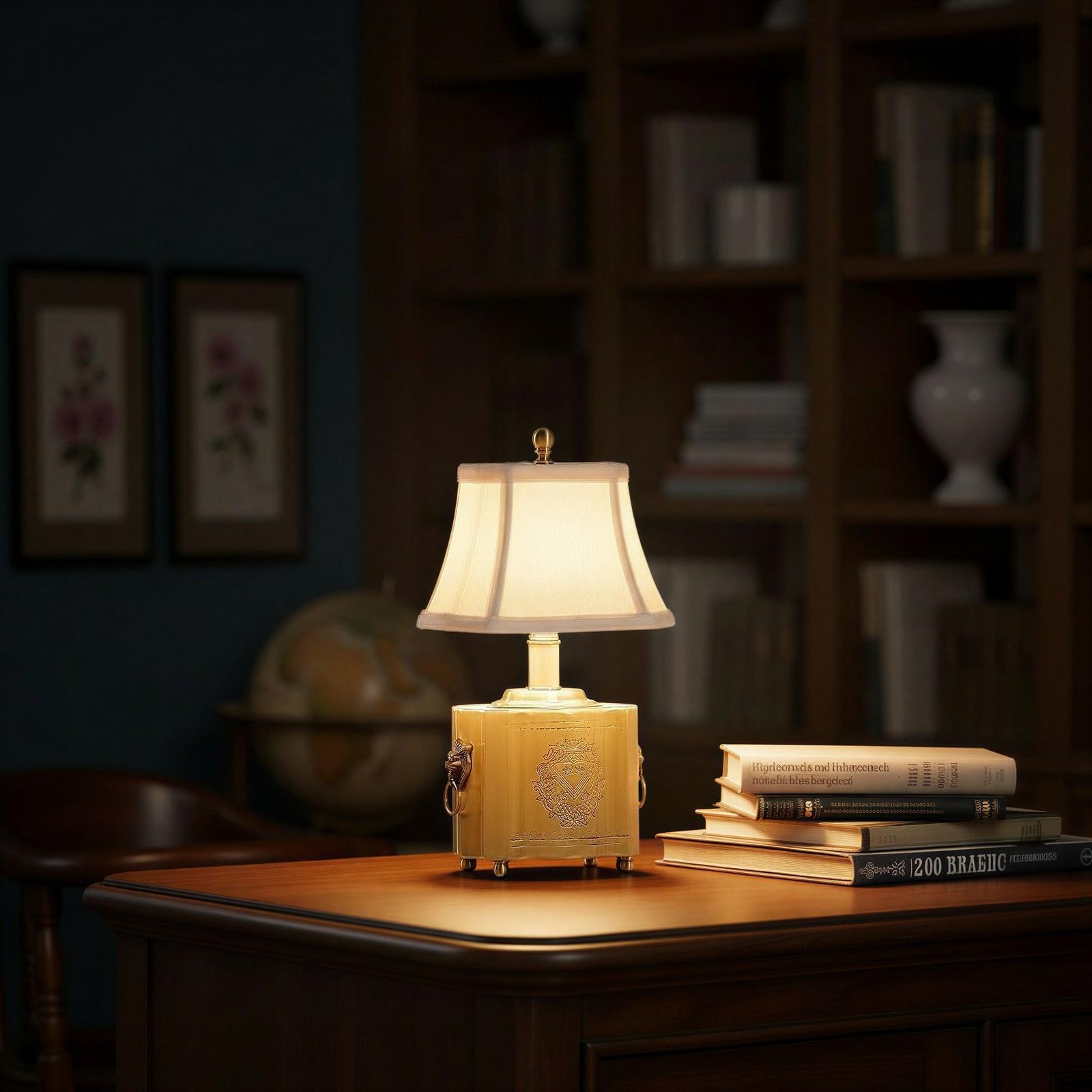 Wildwood Tea Box Patina Table Lamp