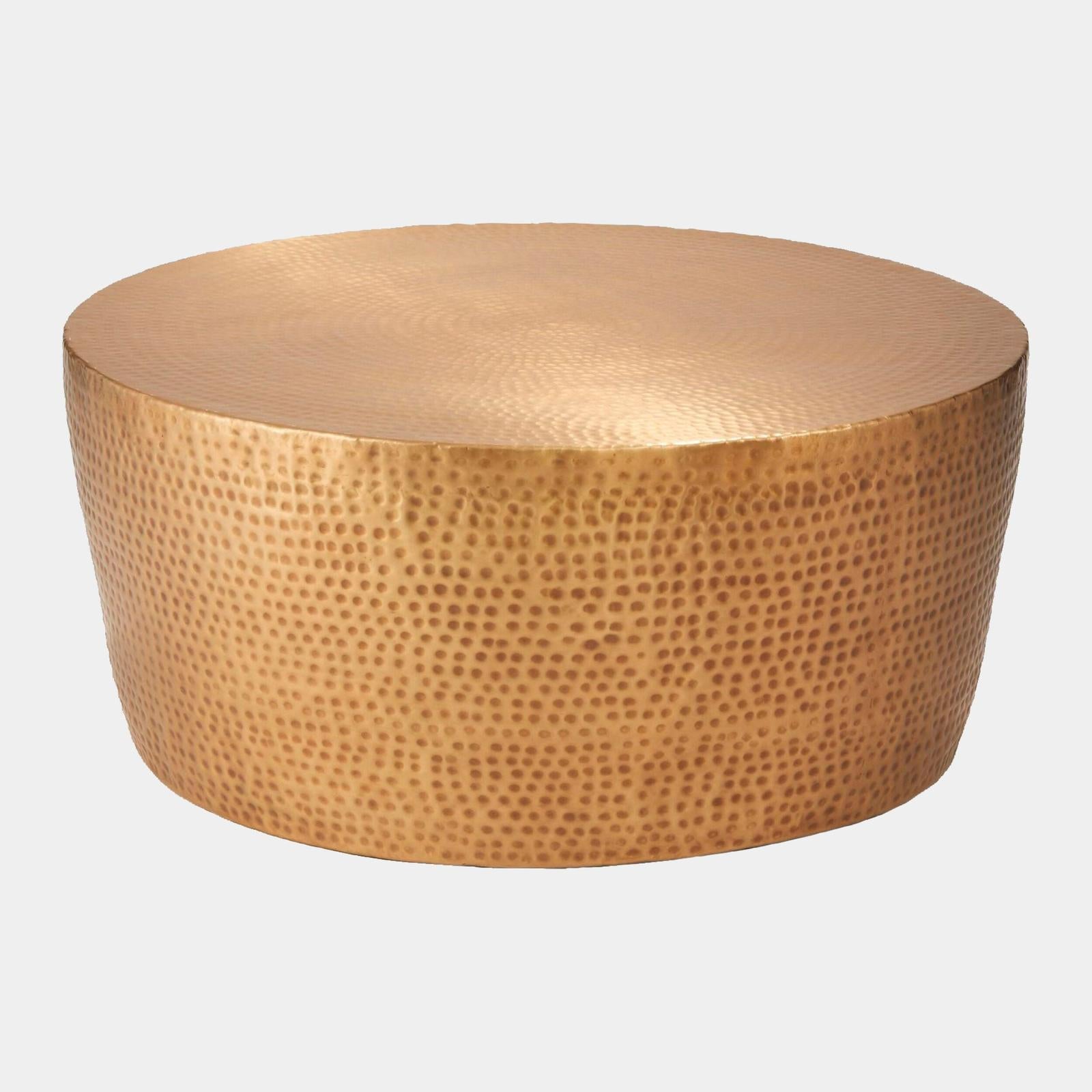 Global Views Izmir Hammered Cocktail Table