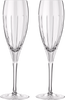 Christofle Crystal Champagne Flutes - Set of 2
