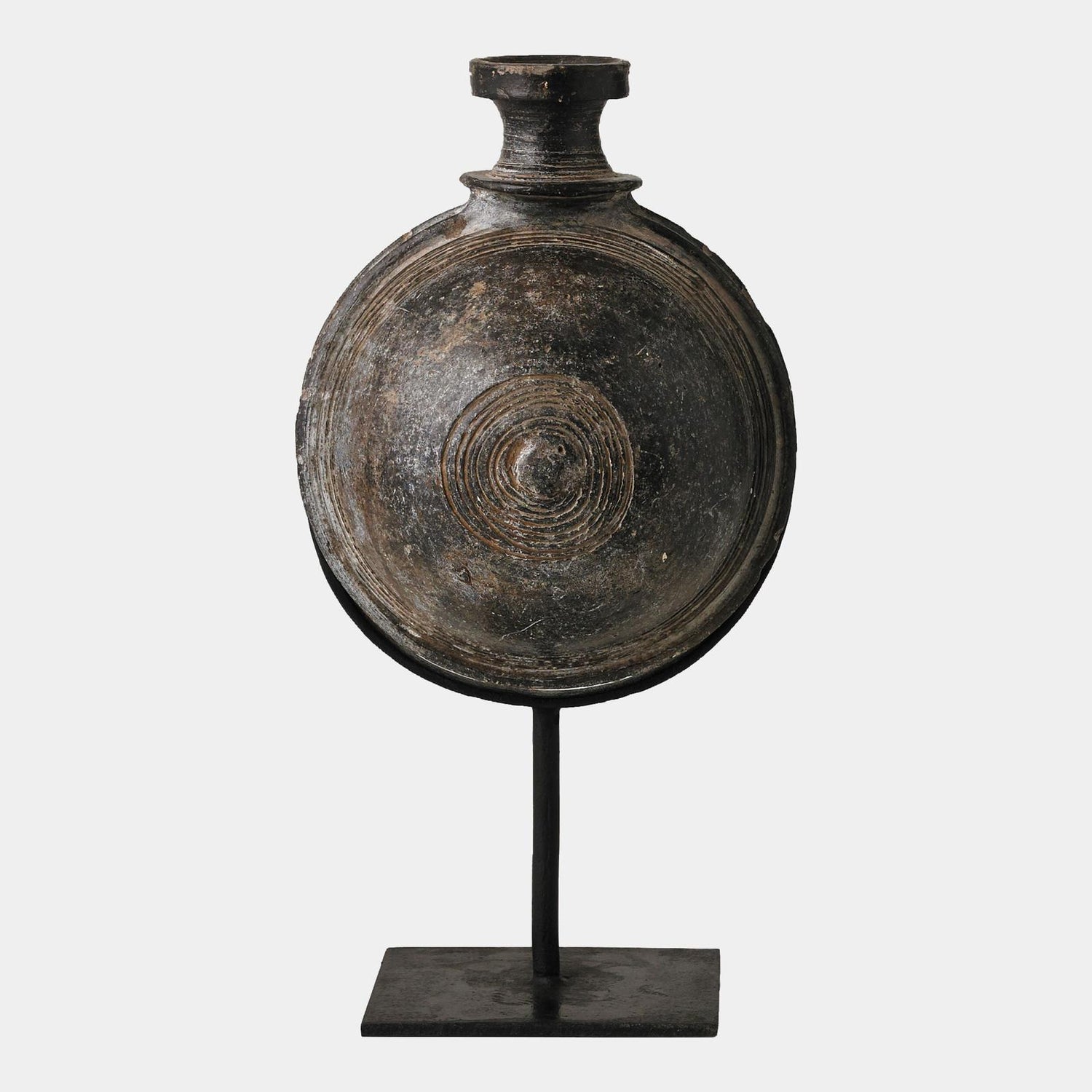 Global Views Antique Camel Water Pot on Stand