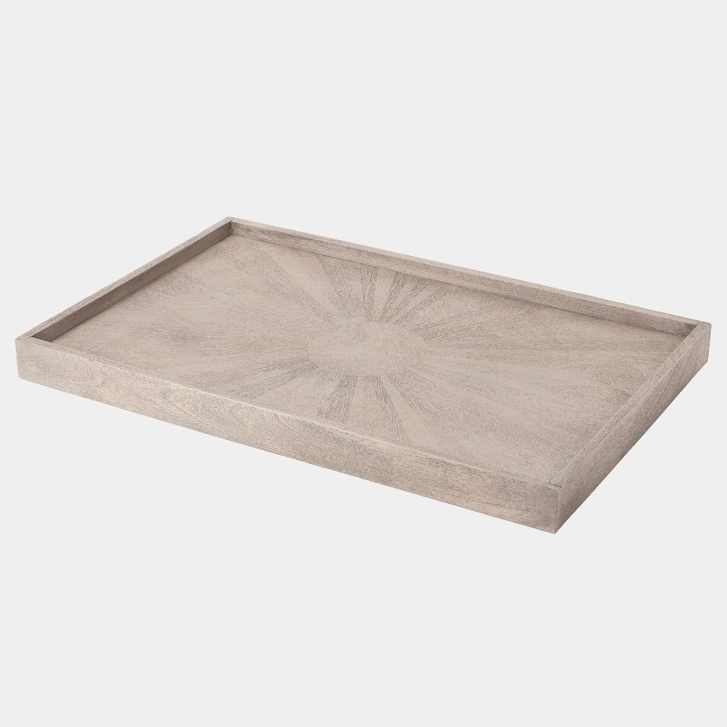 Global Views Driftwood Ottoman Tray