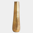 Global Views Antique Brass Chased Round Vase
