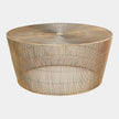 Global Views Adige Antique Brass Coffee Table