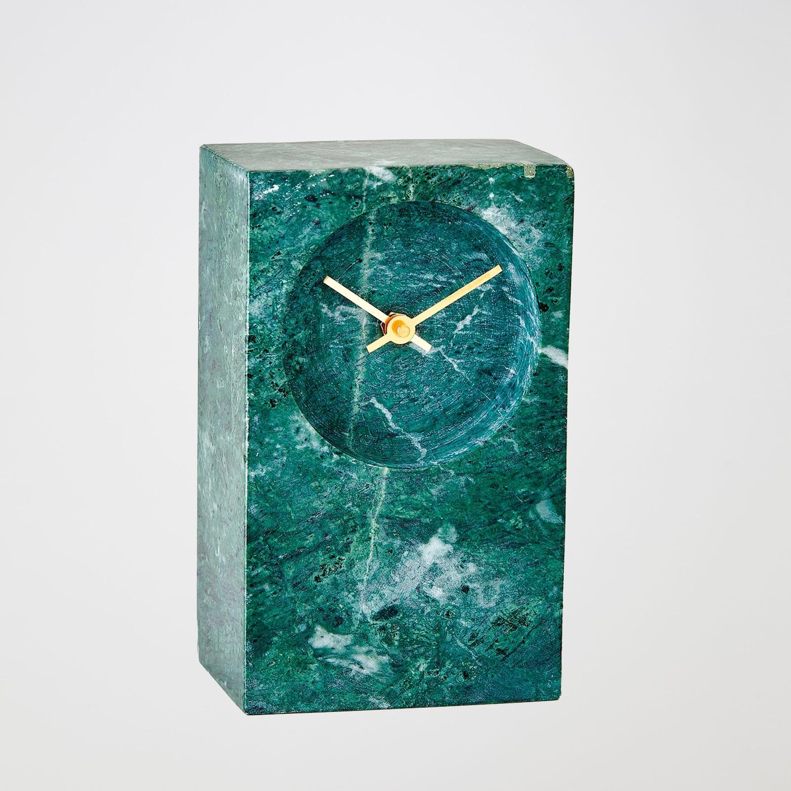 Global Views Marble Tower Clock