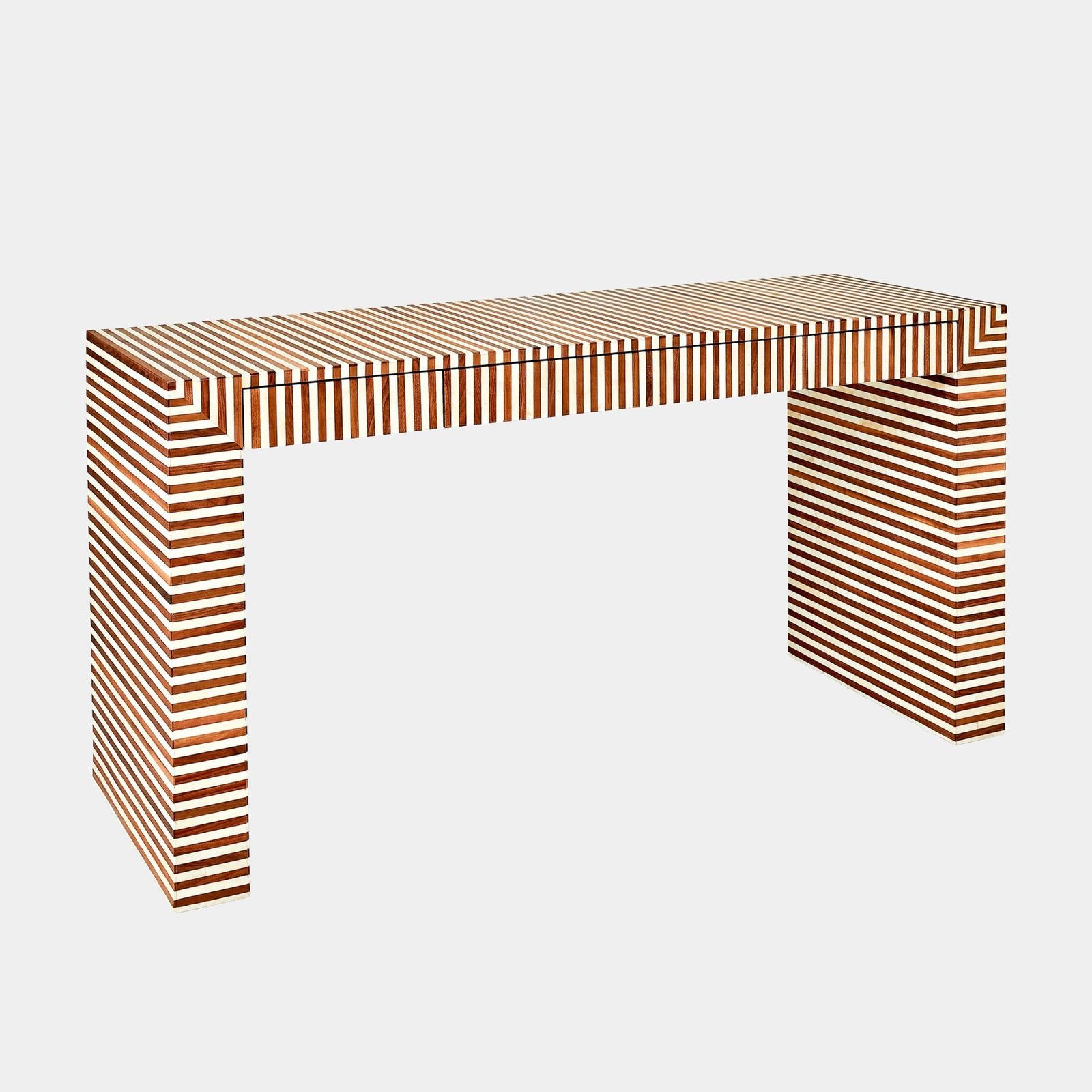 Global Views Sienna Walnut Writing Desk