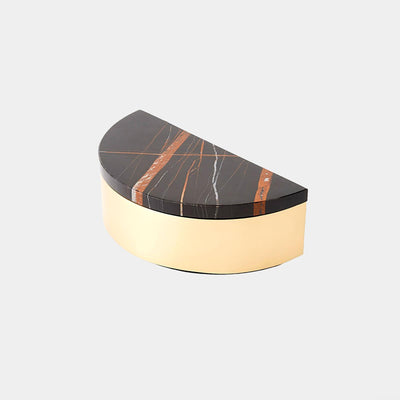 Global Views Cosmopolitan Crescent Box and Tray